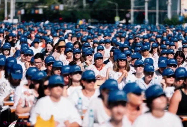 Record la „Marea Dictare Naţională” de Ziua Limbii Române la Chişinău. Mesajul Maiei Sandu despre grija pentru limba noastră