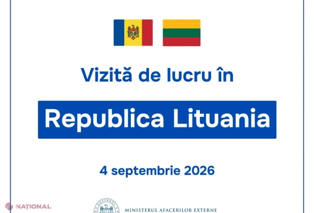Mihai Popșoi va discuta la Vilnius despre parcursul european al Republicii Moldova și securitatea regională