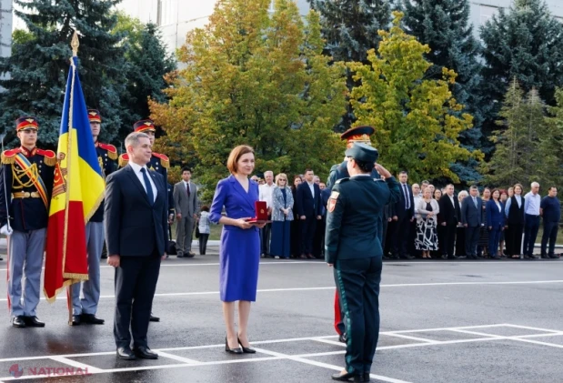 Maia Sandu, la 35 de ani de la crearea Armatei Naționale: „O Moldovă pașnică trebuie să-și poată apăra pacea”
