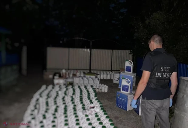 Aproximativ 1 000 de litri de pesticide, ridicați de polițiștii de frontieră la Briceni