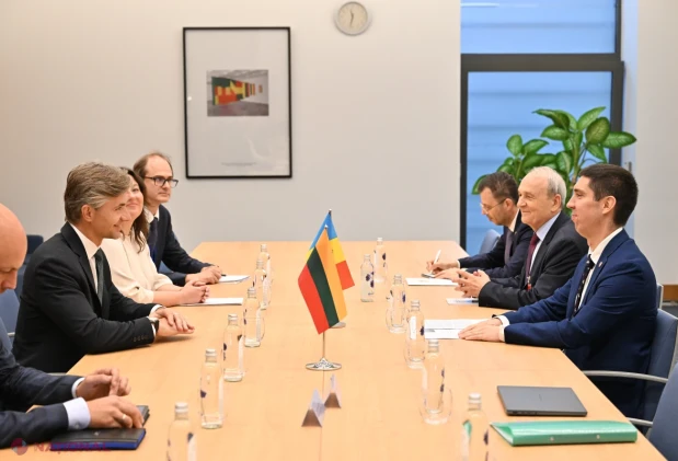 Mihai Popșoi și omologul său lituanian au discutat la Vilnius despre aderarea Republicii Moldova la UE și cooperarea bilaterală