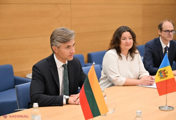 Mihai Popșoi și omologul său lituanian au discutat la Vilnius despre aderarea Republicii Moldova la UE și cooperarea bilaterală