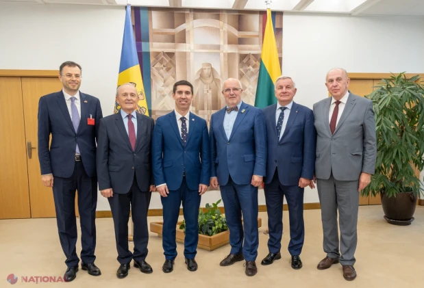 Mihai Popșoi a discutat la Vilnius cu conducerea Seimasului despre integrarea europeană și securitate