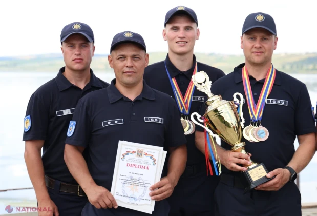 IGSU a anunțat câștigătorii competiției „Poliatlon Scafandrieri” 2026