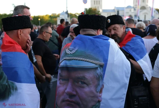 Mii de persoane la înmormântarea lui Ratko Mladić, „măcelarul din Bosnia”, glorificat drept erou la Belgrad