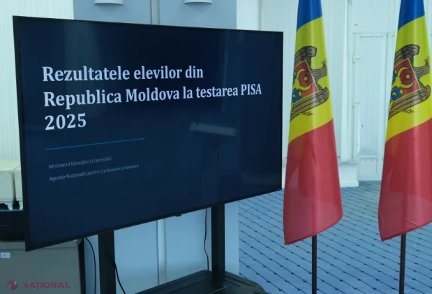PISA 2025: Elevii din Republica Moldova au obținut cel mai bun rezultat la științe din ultimii 16 ani, iar decalajele față de media OECD s-au redus