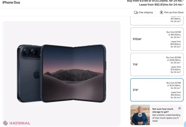 Cât costă noile iPhone 18 Pro și primul iPhone pliabil de la Apple