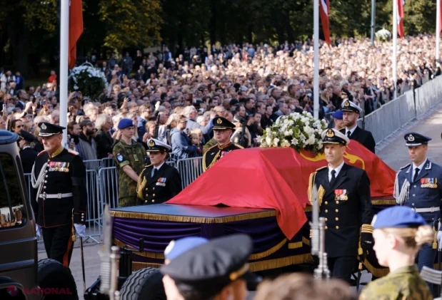 Maia Sandu, la funeraliile de stat ale Regelui Harald al V-lea al Norvegiei