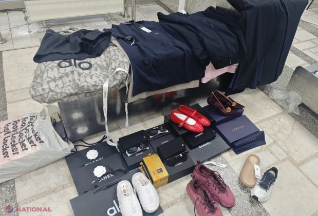 Trei cazuri de mărfuri nedeclarate, depistate la vama Leușeni: produse de brand, cosmetice și încălțăminte