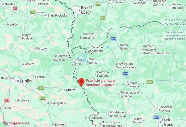 Kievul denunță un atac cu dronă rusească asupra punctului de frontieră cu Polonia