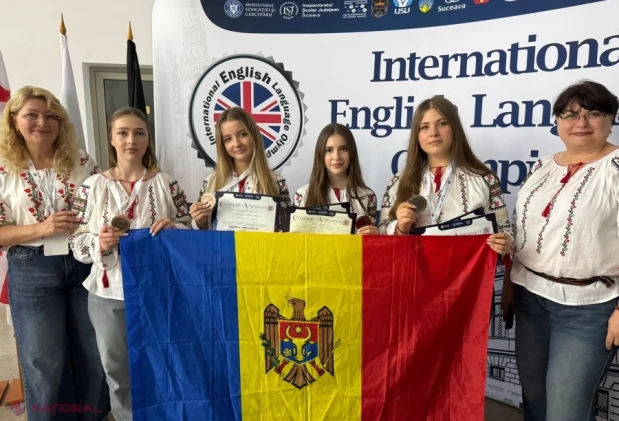 Republica Moldova, medaliată cu bronz la Olimpiada Internațională de Limba Engleză