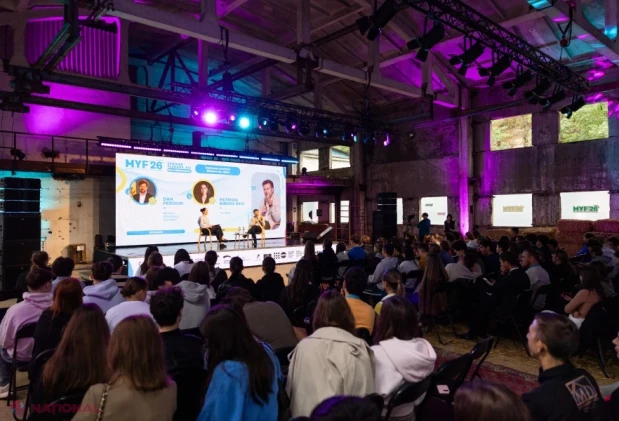 Peste 500 de tineri au discutat despre democrație, libertate și competențele viitorului la Moldova Youth Forum 2026