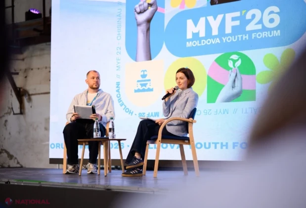 Peste 500 de tineri au discutat despre democrație, libertate și competențele viitorului la Moldova Youth Forum 2026