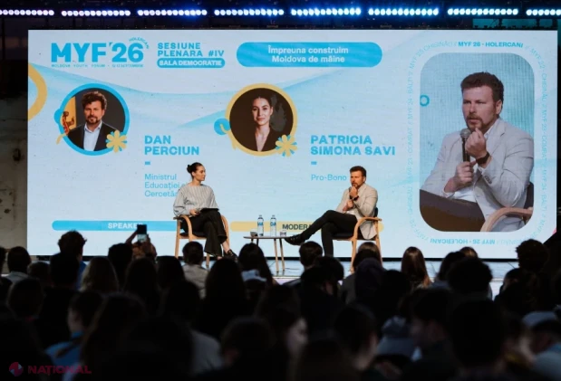 Peste 500 de tineri au discutat despre democrație, libertate și competențele viitorului la Moldova Youth Forum 2026