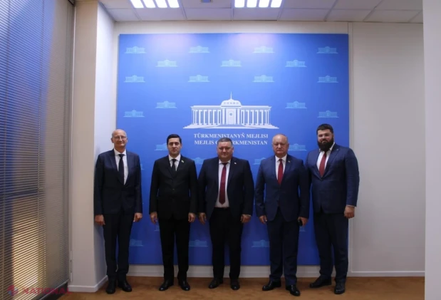 Delegația Grupului parlamentar de prietenie cu Turkmenistanul, în vizită la Așgabat pentru consolidarea relațiilor bilaterale