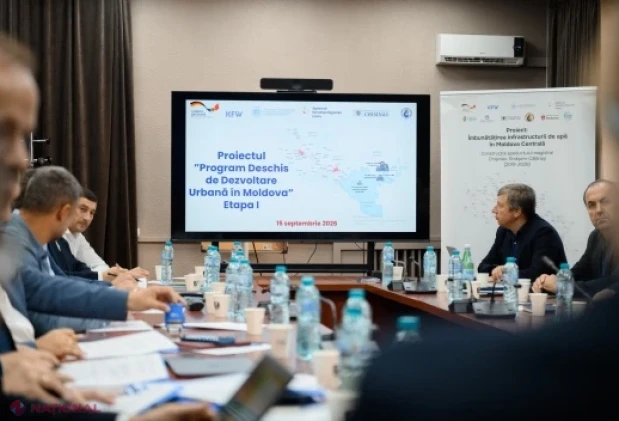 Chișinăul, Strășeni și Călărași vor fi conectate la un sistem regional de alimentare cu apă pentru 820 de mii de oameni