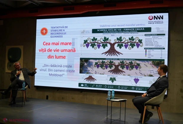 Ziua Națională a Vinului va marca 25 de ediții printr-o încercare de record Guinness la Chișinău