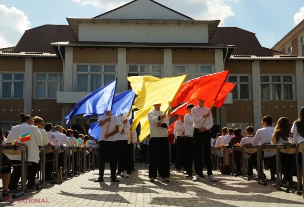 Larga, Briceni: Peste 80 de elevi, profesori și localnici s-au reunit la „Marea Dictare Comunitară”