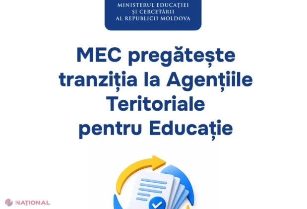 MEC pregătește înlocuirea direcțiilor de învățământ cu Agenții Teritoriale pentru Educație რადგ-offsetof