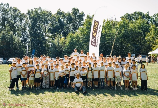 Peste 200 de copii și părinți au participat la activitățile sportive organizate la Călărași