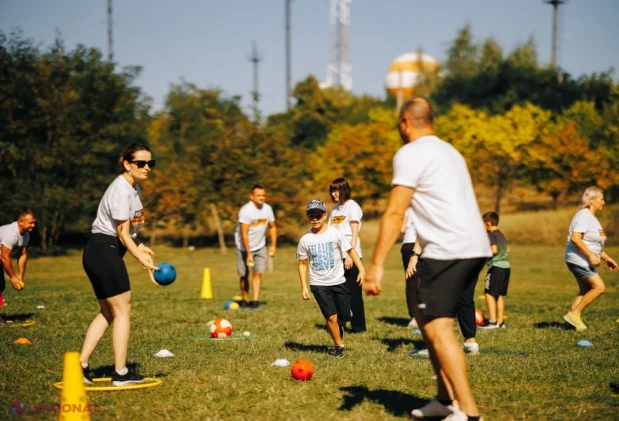 Peste 200 de copii și părinți au participat la activitățile sportive organizate la Călărași