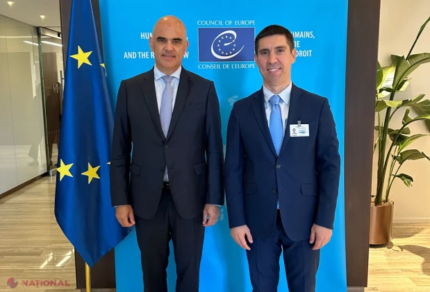 Mihai Popșoi, la inaugurarea Oficiului de observator permanent al Consiliului Europei pe lângă ONU, la New York