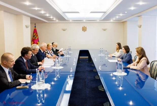 Maia Sandu a discutat cu senatori cehi despre sprijinul Cehiei pentru aderarea Republicii Moldova la UE