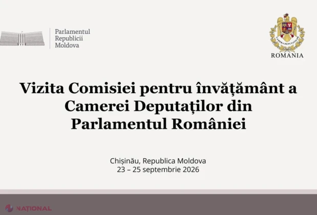 Deputații români, în vizită la Chișinău pentru consolidarea cooperării în educație