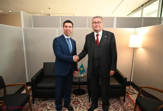 La New York, Mihai Popșoi și omologul său kazah au discutat despre extinderea cooperării bilaterale