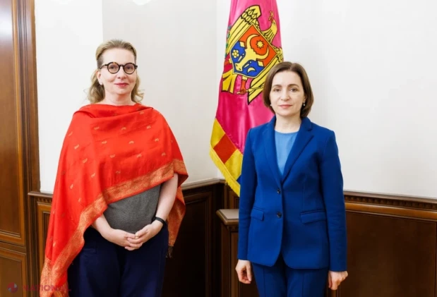 Reforma justiției și statul de drept, priorități discutate de Maia Sandu și noua șefă a Oficiului Consiliului Europei