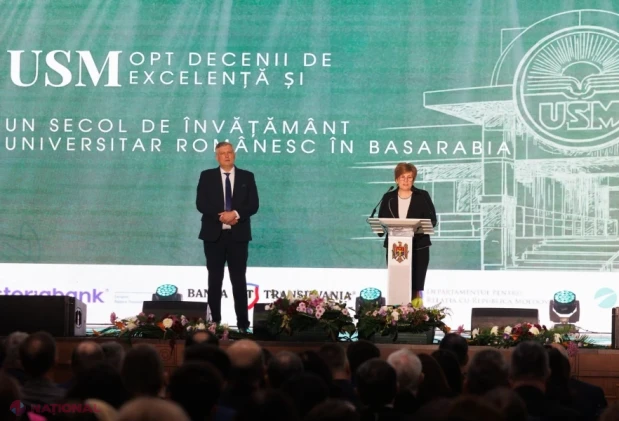 Dan Perciun, la 80 de ani de la fondarea USM: „Celebrăm și ceea ce a devenit Republica Moldova datorită universității”