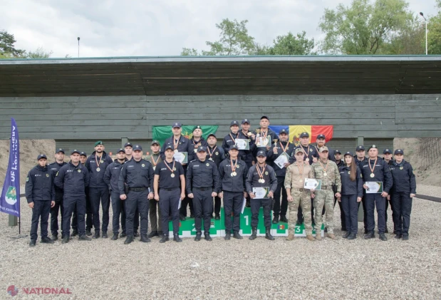 Direcția regională Sud a câștigat Campionatul Poliției de Frontieră la tir