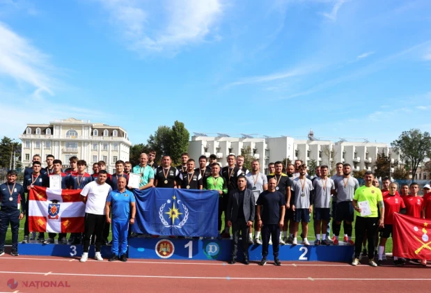 Echipa IGSU a câștigat proba de minifotbal la Spartachiada MAI 2026