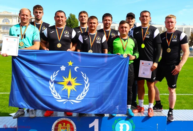 Echipa IGSU a câștigat proba de minifotbal la Spartachiada MAI 2026