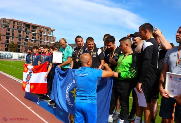 Echipa IGSU a câștigat proba de minifotbal la Spartachiada MAI 2026