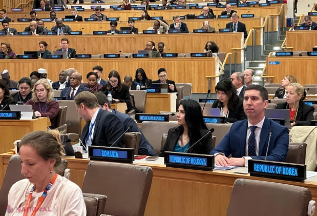 Mihai Popșoi a prezentat la New York măsurile Republicii Moldova pentru consolidarea securității sanitare