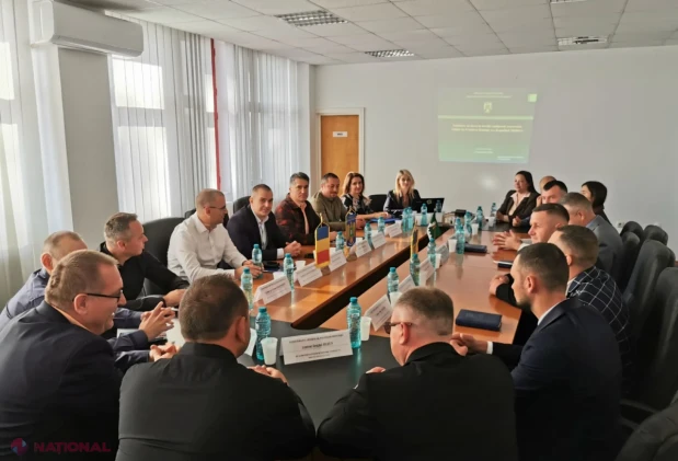 Polițiștii de frontieră din Moldova și România își consolidează cooperarea la Sculeni