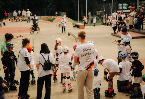 Peste 400 de copii și tineri au participat la evenimentul #BeTogether Street Sports din Chișinău