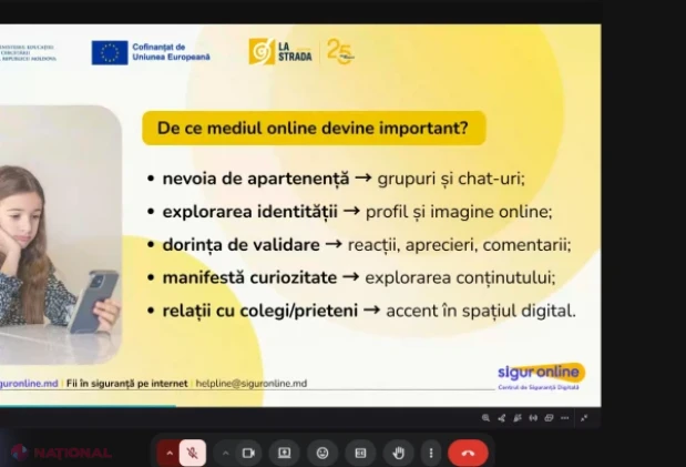 Peste 500 de profesori au fost instruiți cum să-i ajute pe elevi să navigheze în siguranță online