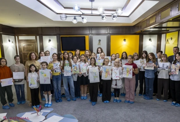 „Parlamentul prin ochii copiilor”: elevii au ilustrat democrația și activitatea instituțiilor statului