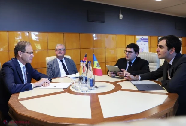 Claudiu Năsui și ambasadorul Germaniei au discutat despre extinderea cooperării economice și parcursul european al Republicii Moldova