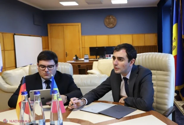 Claudiu Năsui și ambasadorul Germaniei au discutat despre extinderea cooperării economice și parcursul european al Republicii Moldova