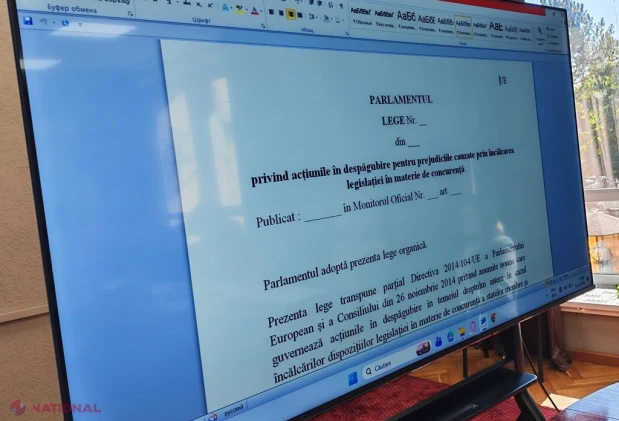 Un proiect de lege privind recuperarea prejudiciilor provocate de practicile anticoncurențiale, supus consultărilor publice