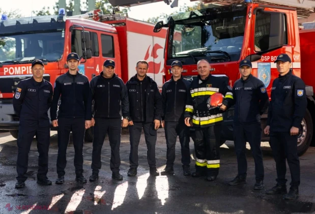 După 23 de ani în serviciul salvatorilor, pompierul Sergiu Gutovschi a trecut în rezervă