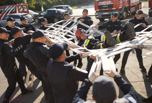 După 23 de ani în serviciul salvatorilor, pompierul Sergiu Gutovschi a trecut în rezervă
