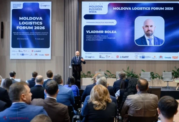 Moldova își consolidează conexiunile de transport cu Uniunea Europeană: proiectele discutate la Logistics Forum 2026