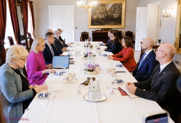 La Helsinki, Maia Sandu propune un dialog Moldova–Finlanda pentru consolidarea rezilienței: „Avem multe de învățat de la Finlanda”