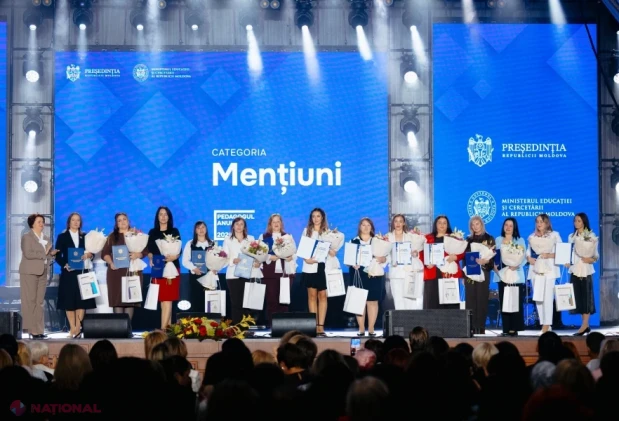 Cei mai buni pedagogi din Republica Moldova, premiați la concursul „Pedagogul anului 2026”