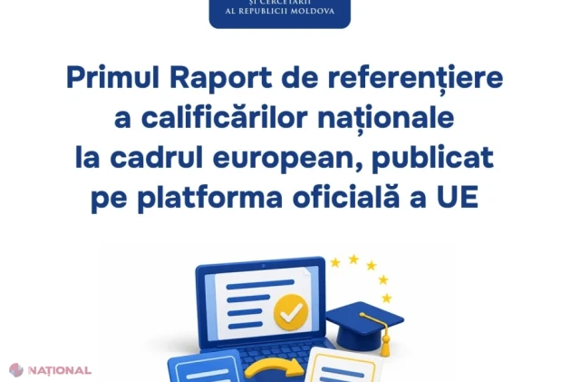 Primul raport privind alinierea calificărilor din Republica Moldova la standardele europene, publicat pe platforma Europass