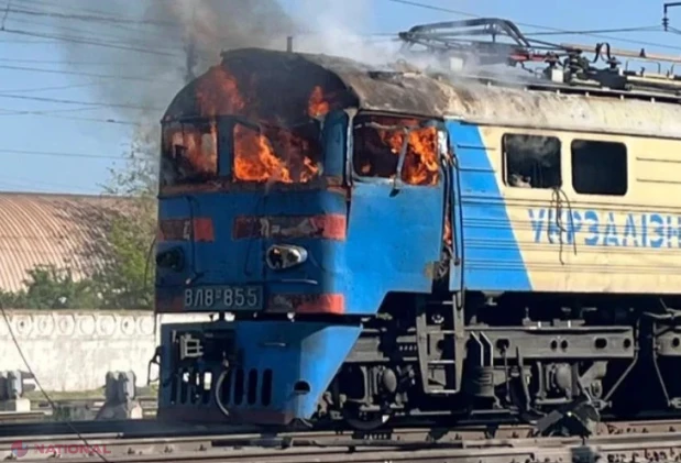 Ucraina rămâne aproape fără locomotive după atacurile rusești asupra căilor ferate